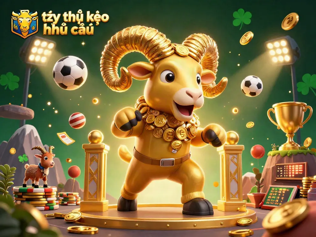 Enhance your tỷ lệ kèo nhà cái betting experience with our engaging sports-themed illustration.