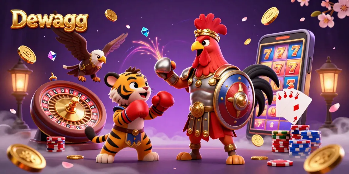 Dewagg engages players with dynamic casino action featuring epic characters and vivid game elements.