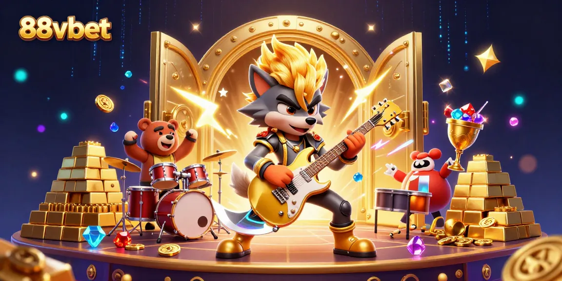 Experience winning thrills with 88vbet featuring vibrant casino characters and treasures.