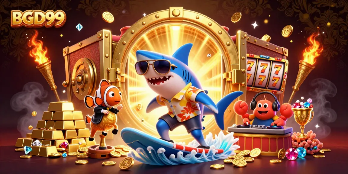 Experience the excitement of BGD99 with dynamic 3D characters and casino elements!