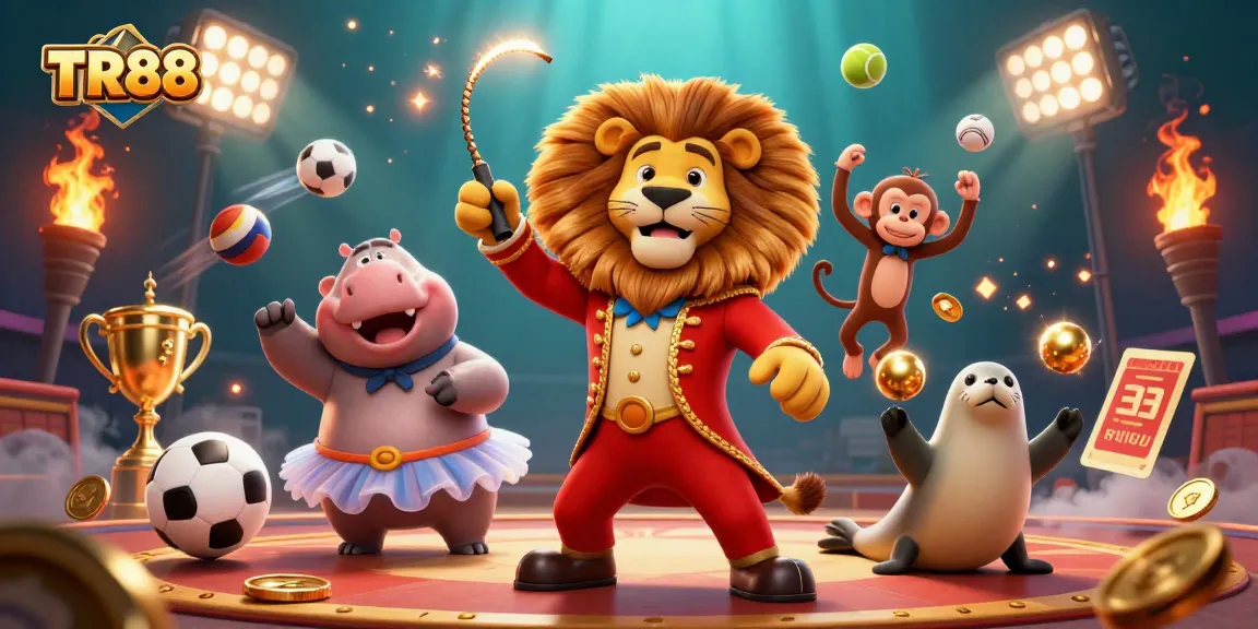 Experience exciting gameplay at TR88 with vibrant 3D casino characters and dynamic gaming elements.