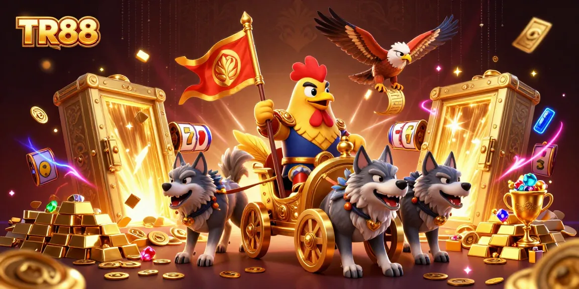 Experience unmatched excitement with TR88's thrilling 3D casino adventure featuring charming characters and riches.
